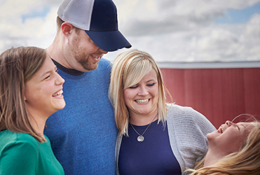 Kuris and family post kidney transplant