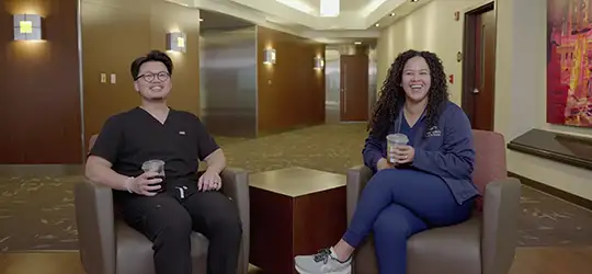 Two former volunteers share how their experiences led to careers in the health care field