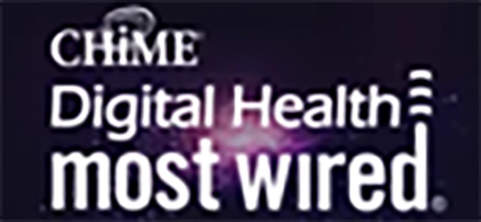 Chime Digital Health Most Wired award, 2026.