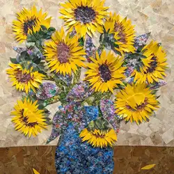 Sunflower art 
