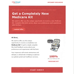 Example scam email