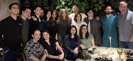 honduran opthamologist at dinner