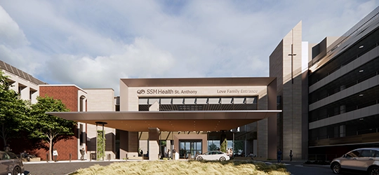 love family entrance st. anthony hospital