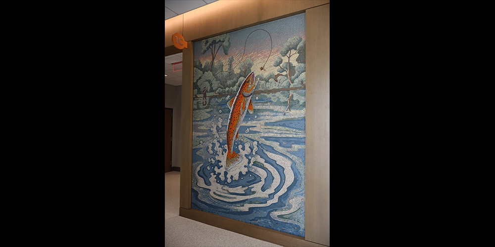 Mosaic of fish