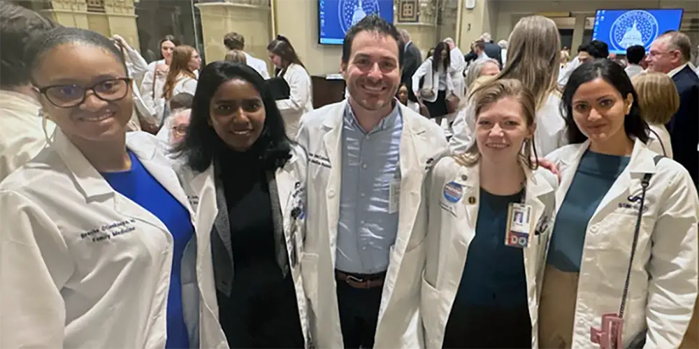 residents at the capitol for medicine day