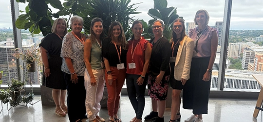 SSM Health Nurse Catalyst Program team standing together.