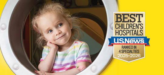 SSM Health Cardinal Glennon Children's Hospital named 2025-2026 Best Children's Hospital by U.S. News & World Report
