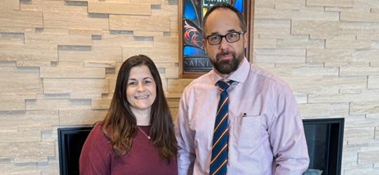 tracy spotts with dr. swindle