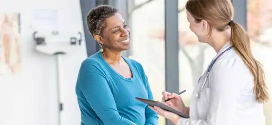 Provider with patient