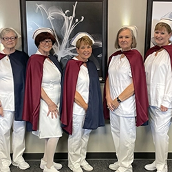 Southern Illinois nurse honor guard team