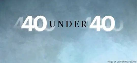 40 Under 40 Logo