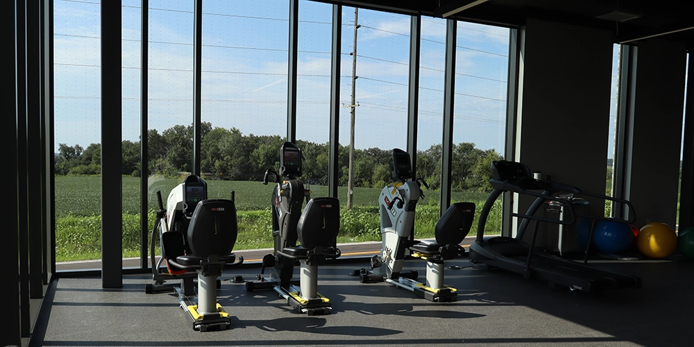 Physical training gym