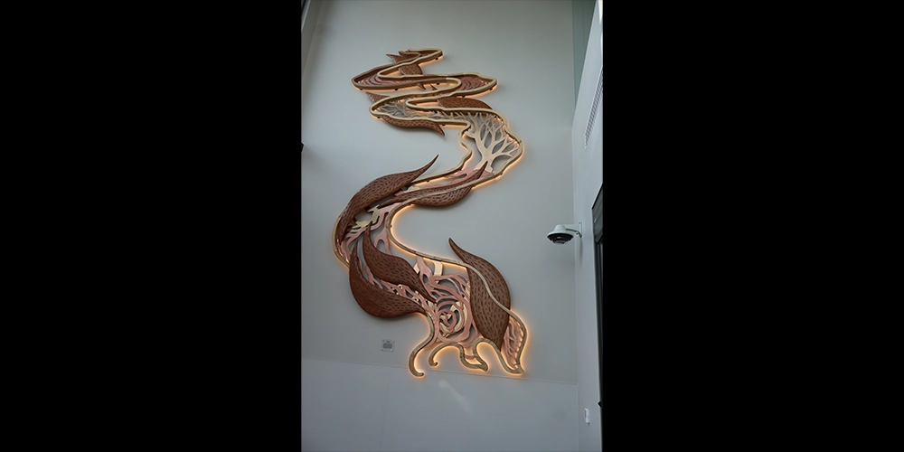 Sculpture of Sugar River