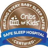 safe sleep hospital badge